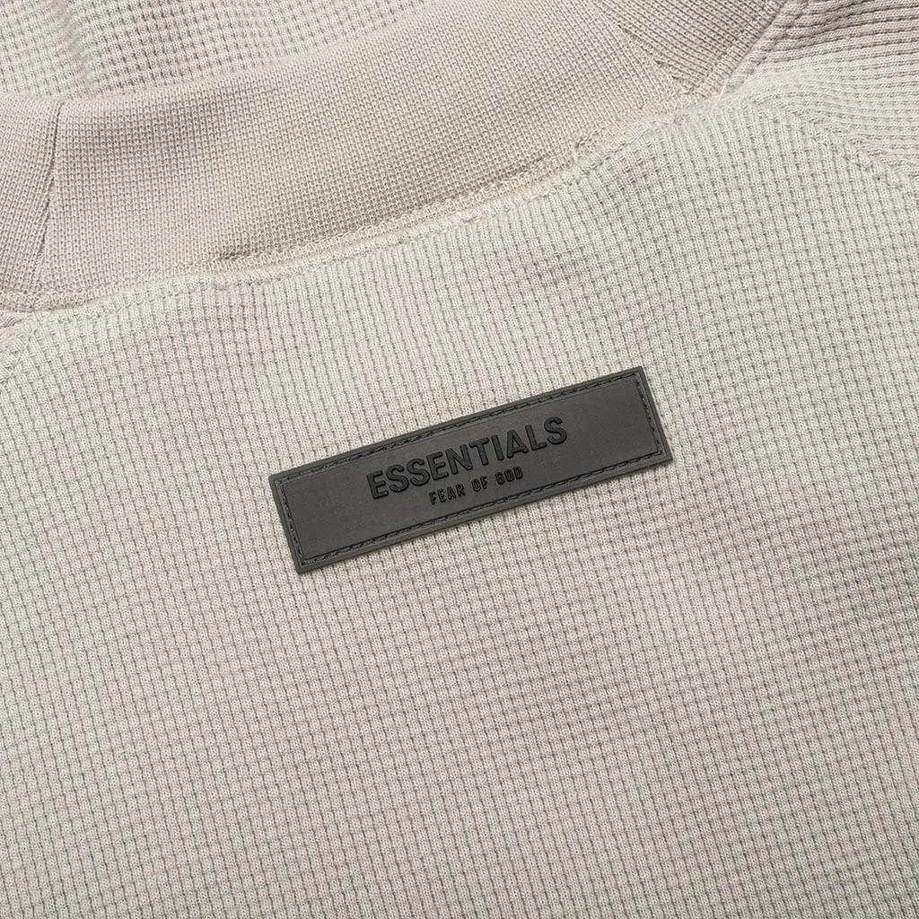 S/S Waffle Sweatshirt - Seal