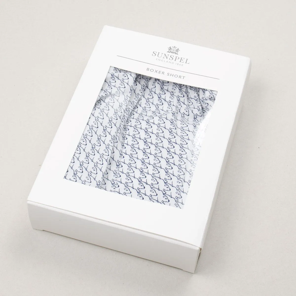 Sunspel - Boxer Shorts - Polar Bears Print