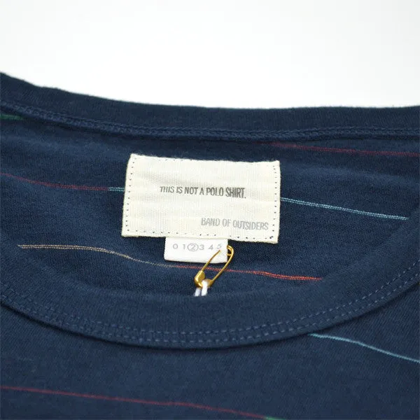 This Is Not A Polo Shirt. – S/S Tee Space Dye – Navy