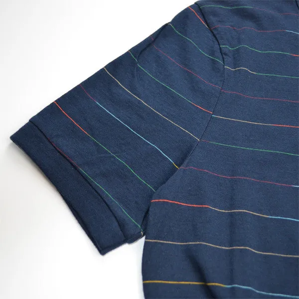 This Is Not A Polo Shirt. – S/S Tee Space Dye – Navy