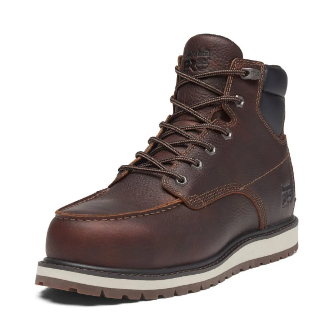 Timberland PRO Irvine Men's 6 Alloy Toe Wedge Work Boot TB0A44XG214 - Brown