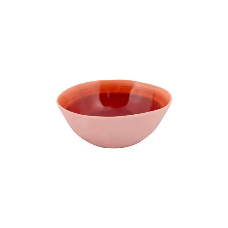 Tweedekans Melamine 12-delig Servies Halo Terracota