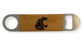 Washington State University Magnetic Wood Bottle Opener